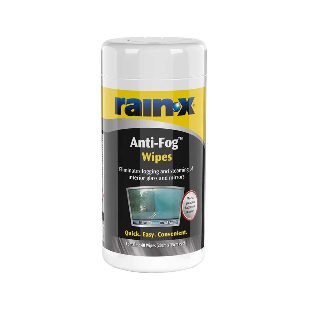 anti fog wipes rainx