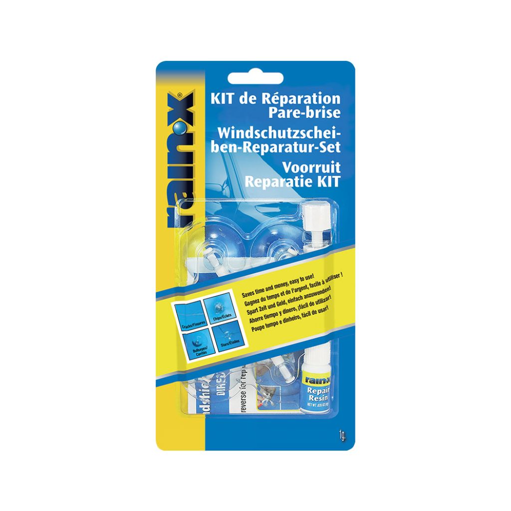 Windschutzscheiben-Reparaturset  Reparieren Sie Ihre Windschutzscheibe mit  Rain-X.